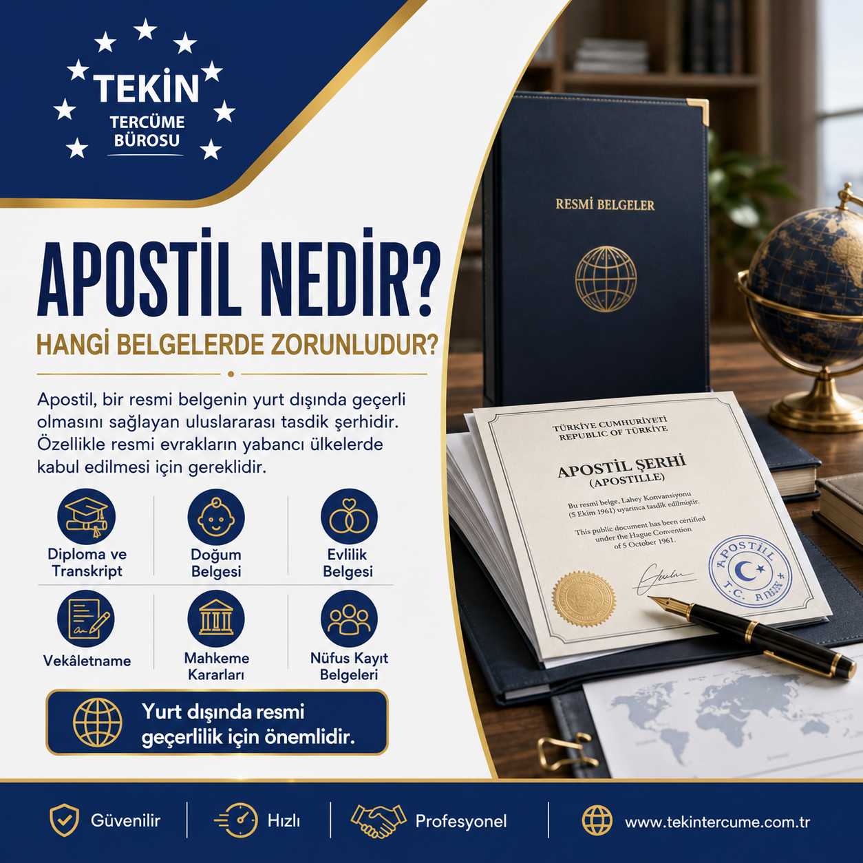 Apostil Nedir? Hangi Belgelerde Zorunludur?
